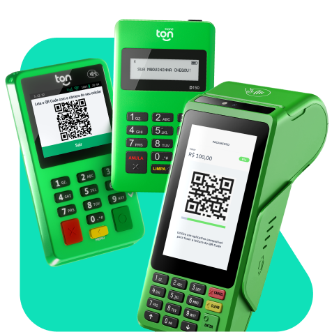 Maquininhas Ton T1, T2, T3 e T3 Smart