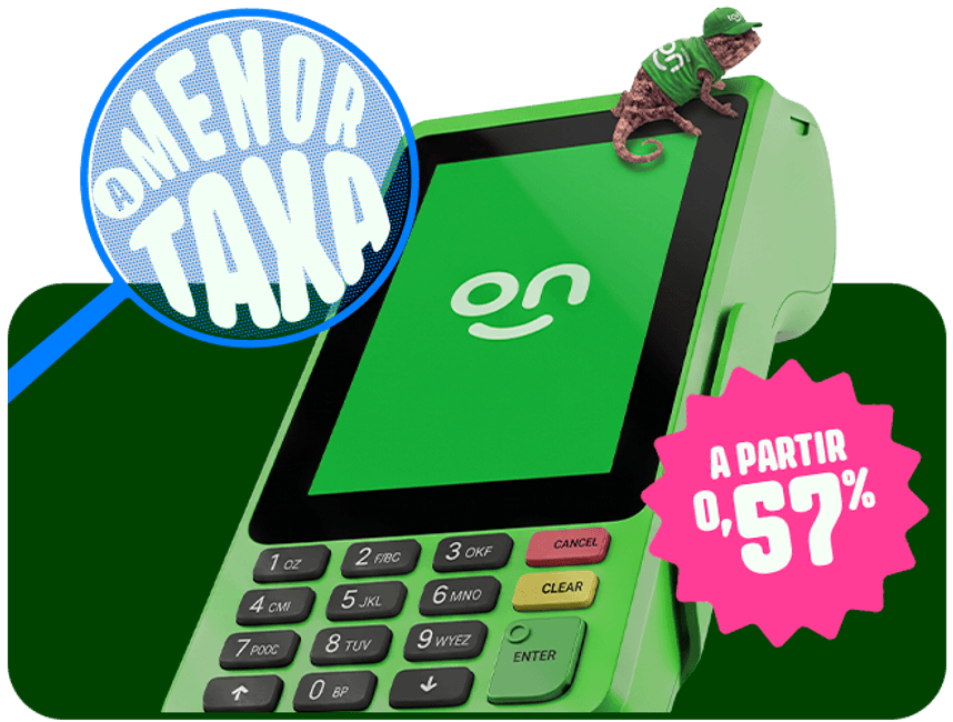 Promoção Ton T3 Smart — menor taxa do mercado
